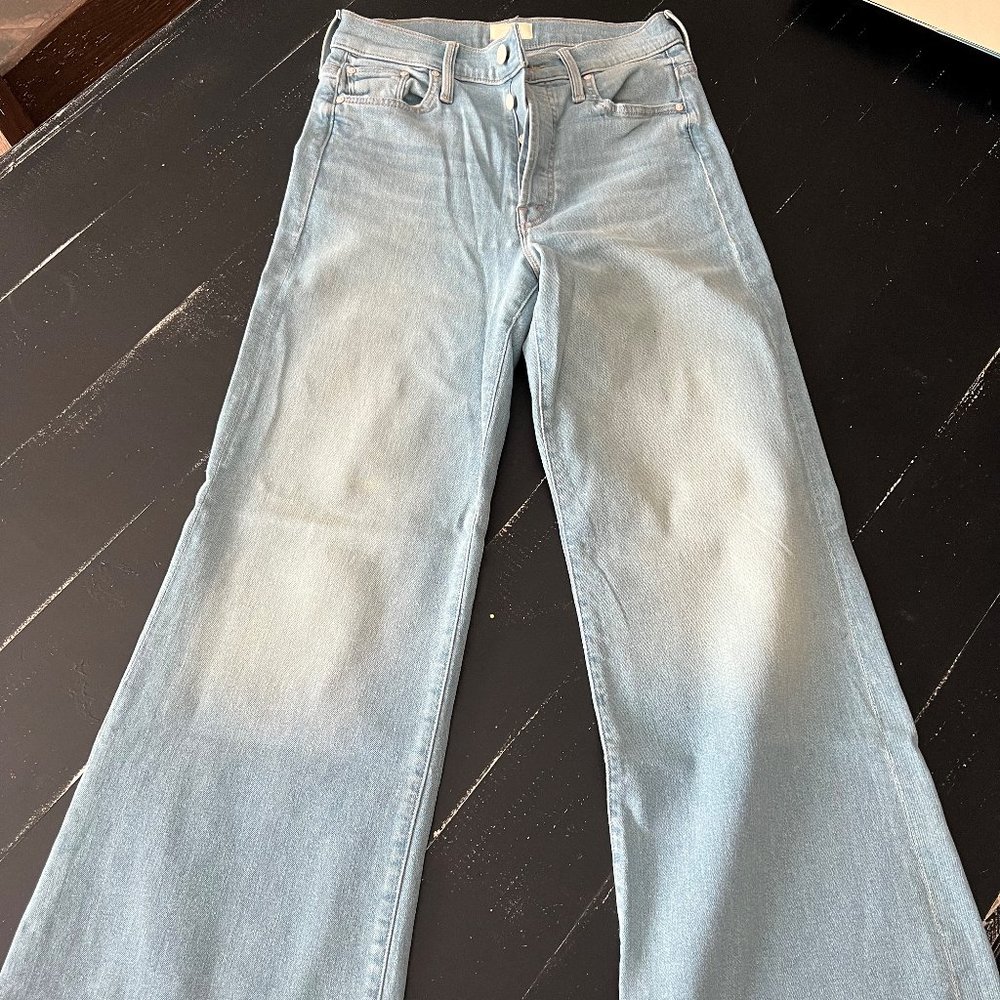 Mother | Fly Cut Tomcat Roller Jeans Frayed | size 26 | Color:Reap What You Sow